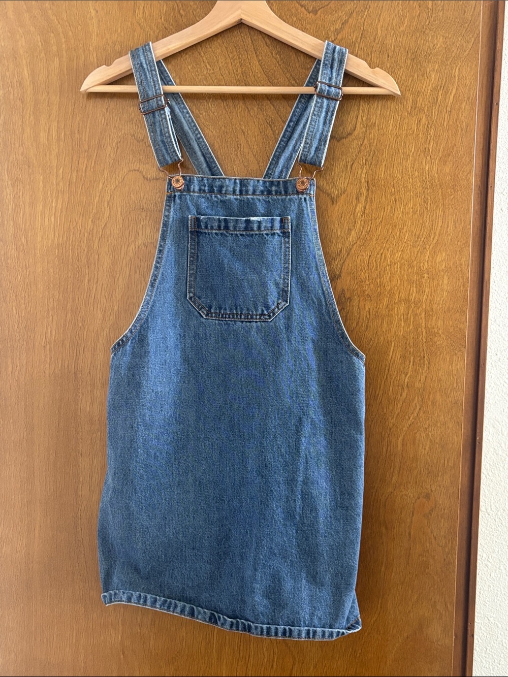 Forever 21 // mini denim dress